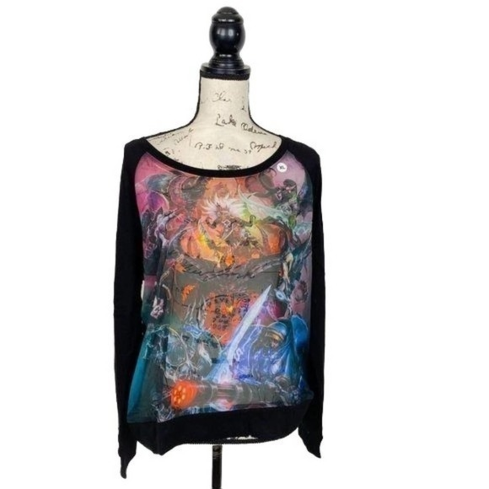 Heroes of the Storm Sheer Long Sleeve Tee size XL